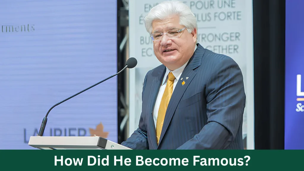 How Did He Become Famous?